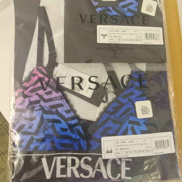 VERSACE SIGNATURE BRA & THONG